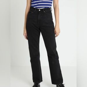 WEEKDAY Rowe Jeans in black size 27